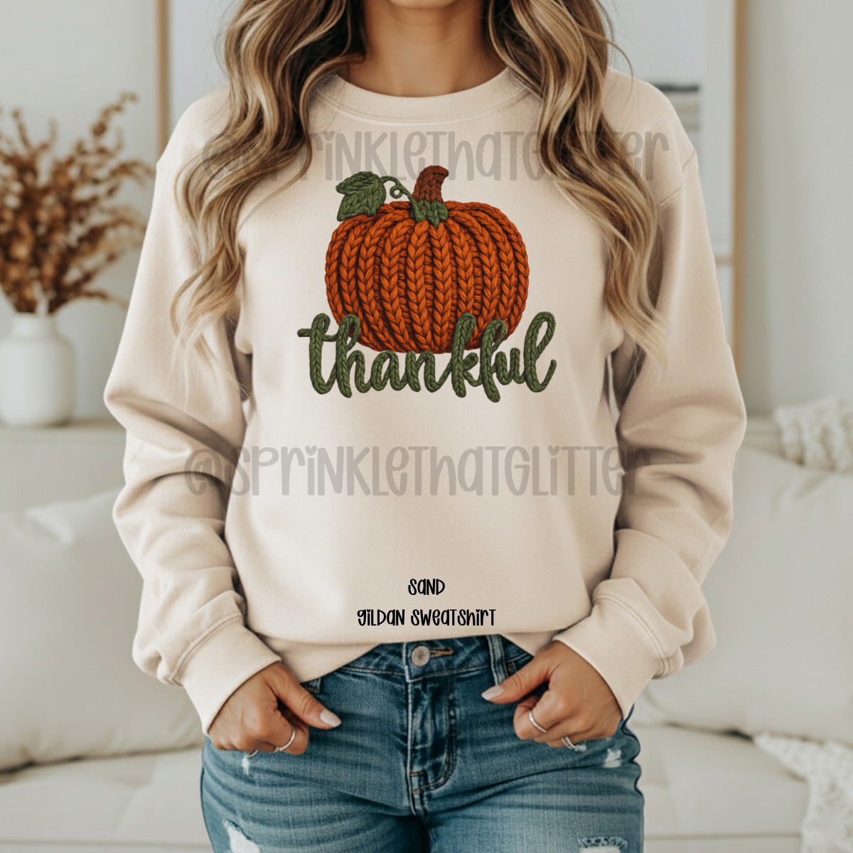 Thankful Pumpkin Sweatshirt