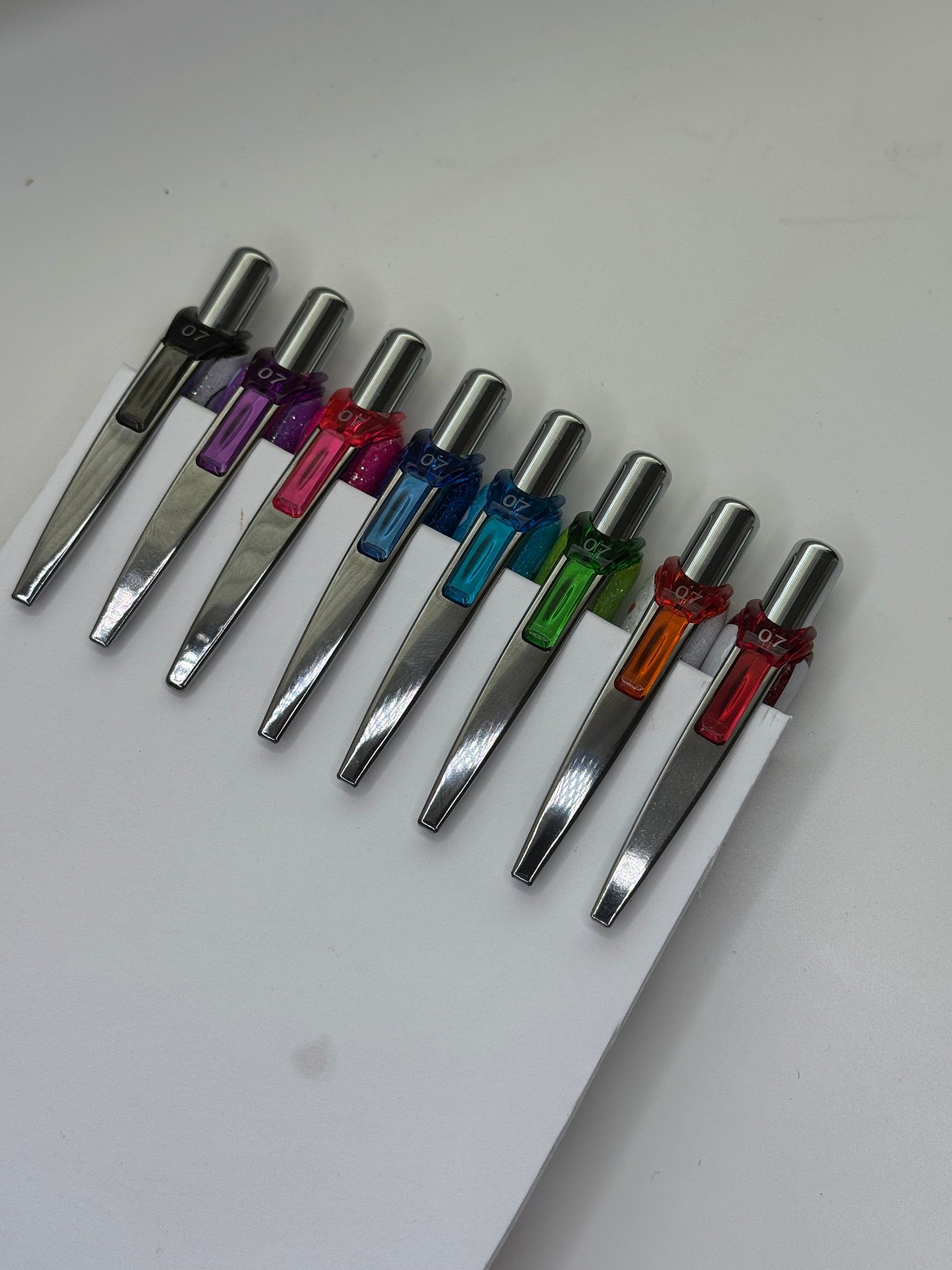 Pens with clips PENTEL 0.7mm gel quick dry