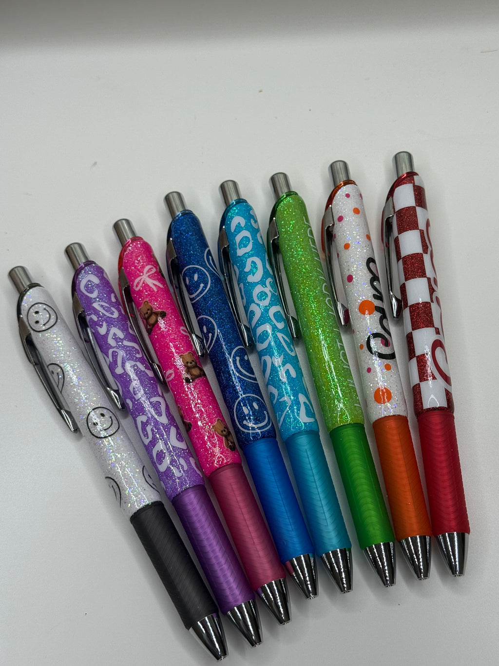 Pens with clips PENTEL 0.7mm gel quick dry