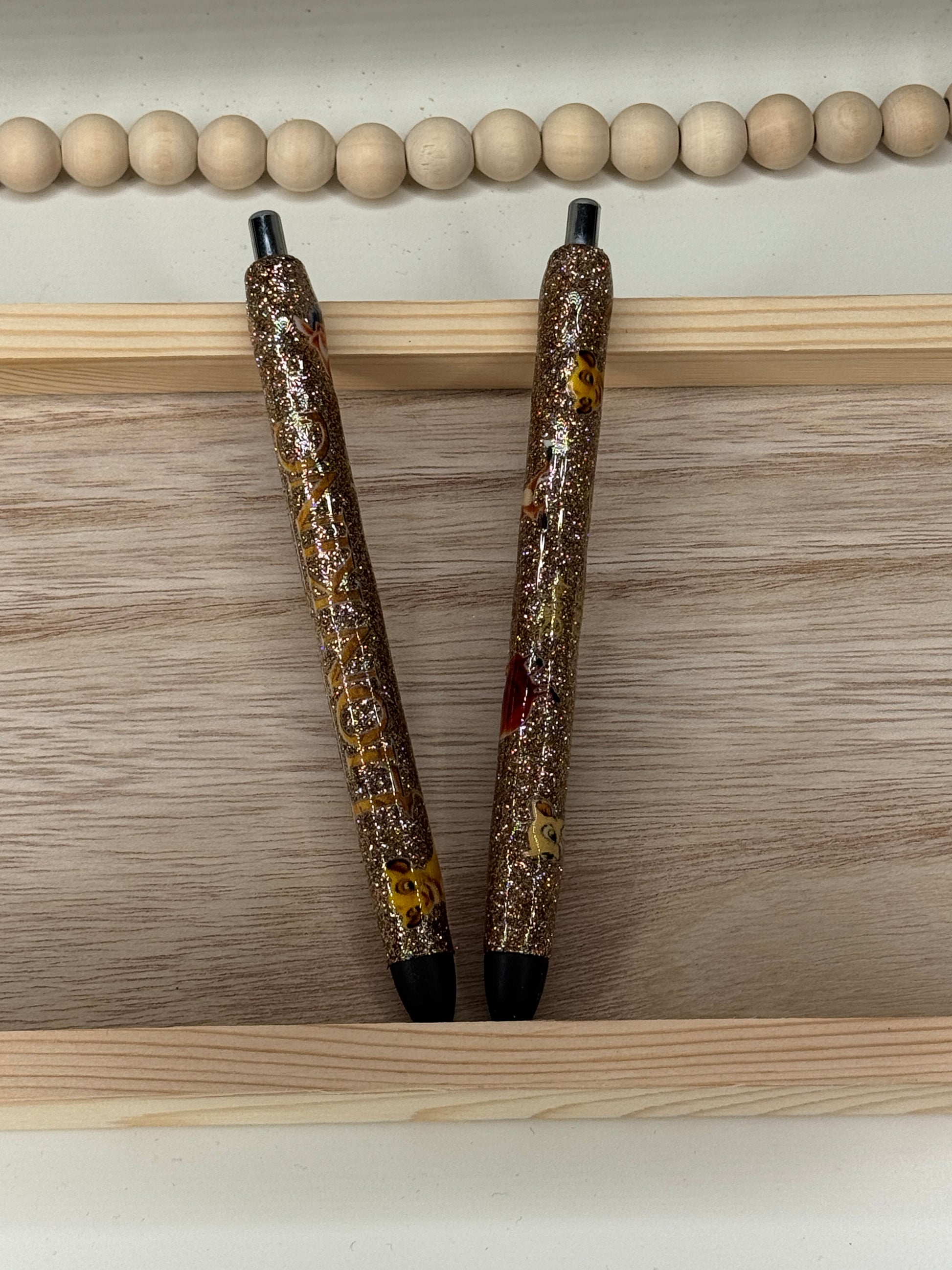 Glitter Lion King Pen