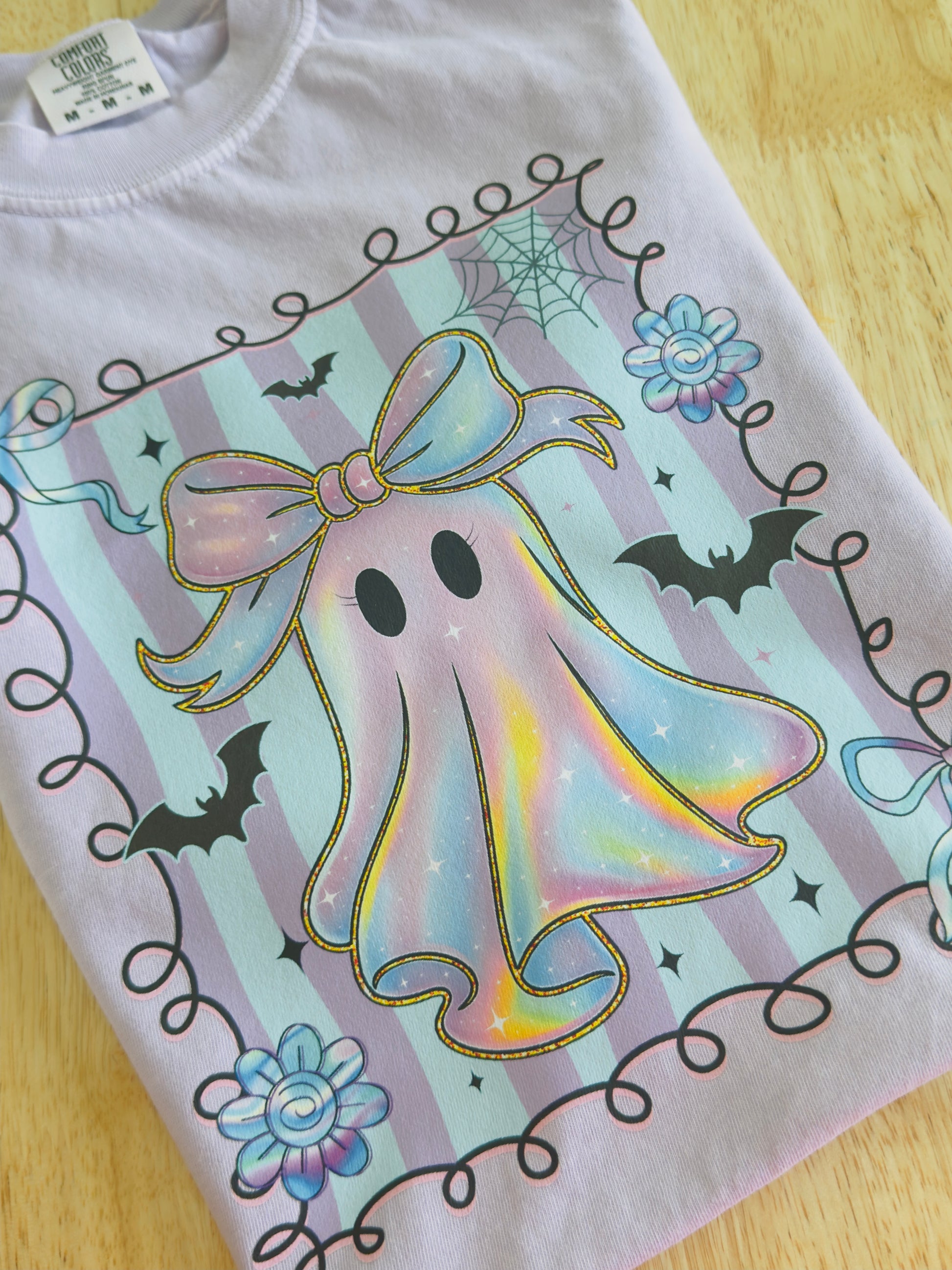 Iridescent Inspired ghost T-Shirt