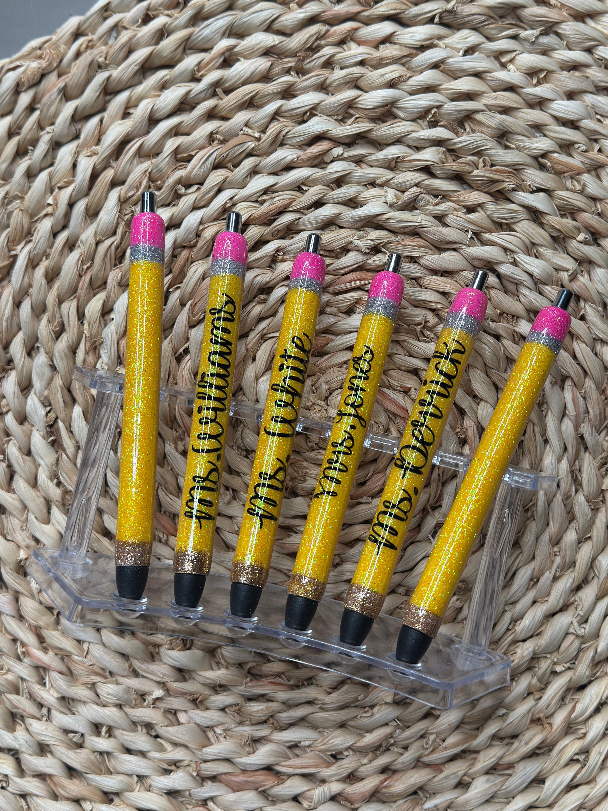 Glitter Pencil Pens