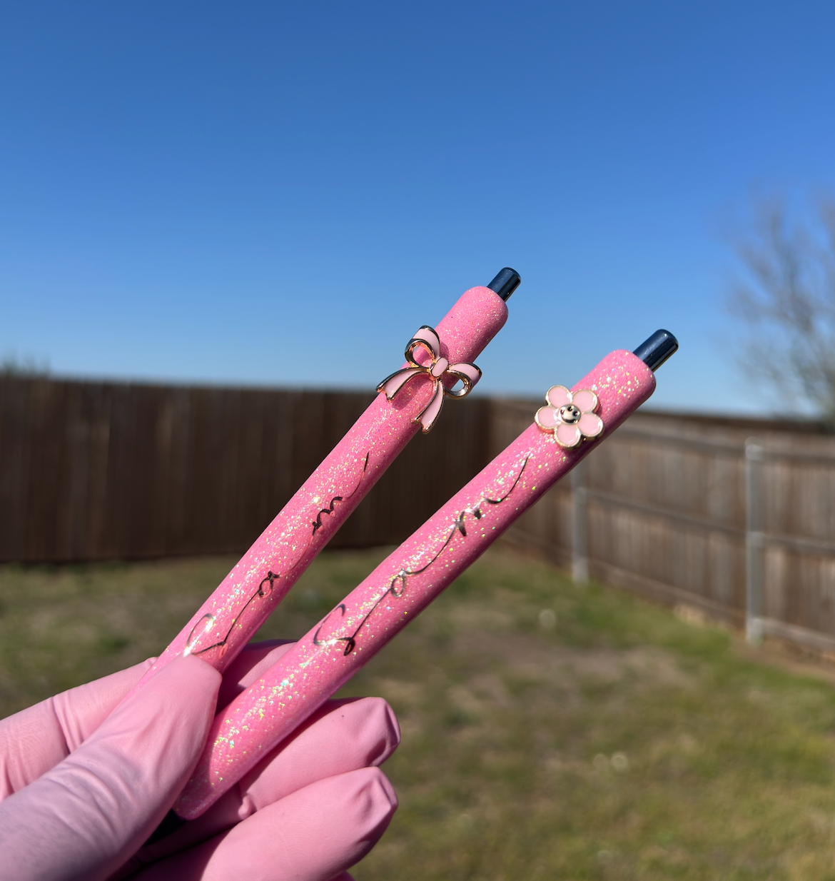 🎀 Coquette Bow pen custom 🎀