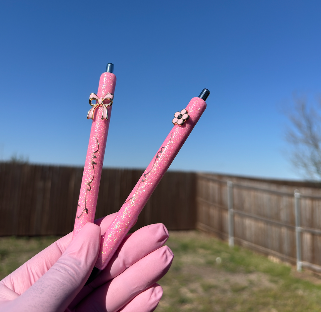 🎀 Coquette Bow pen custom 🎀