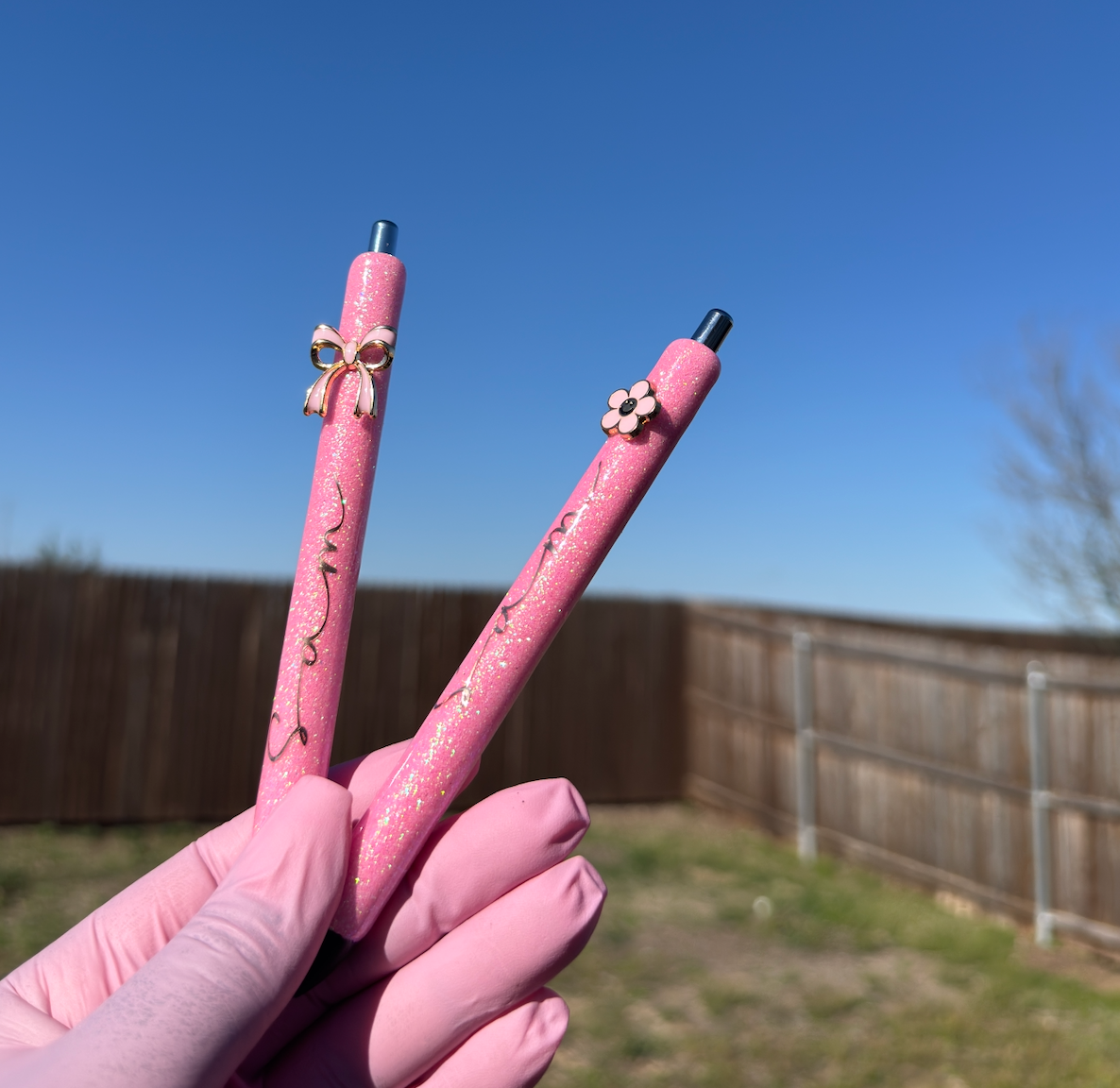 🎀 Coquette Bow pen custom 🎀