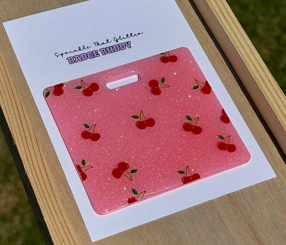 Cherry Badge Buddy