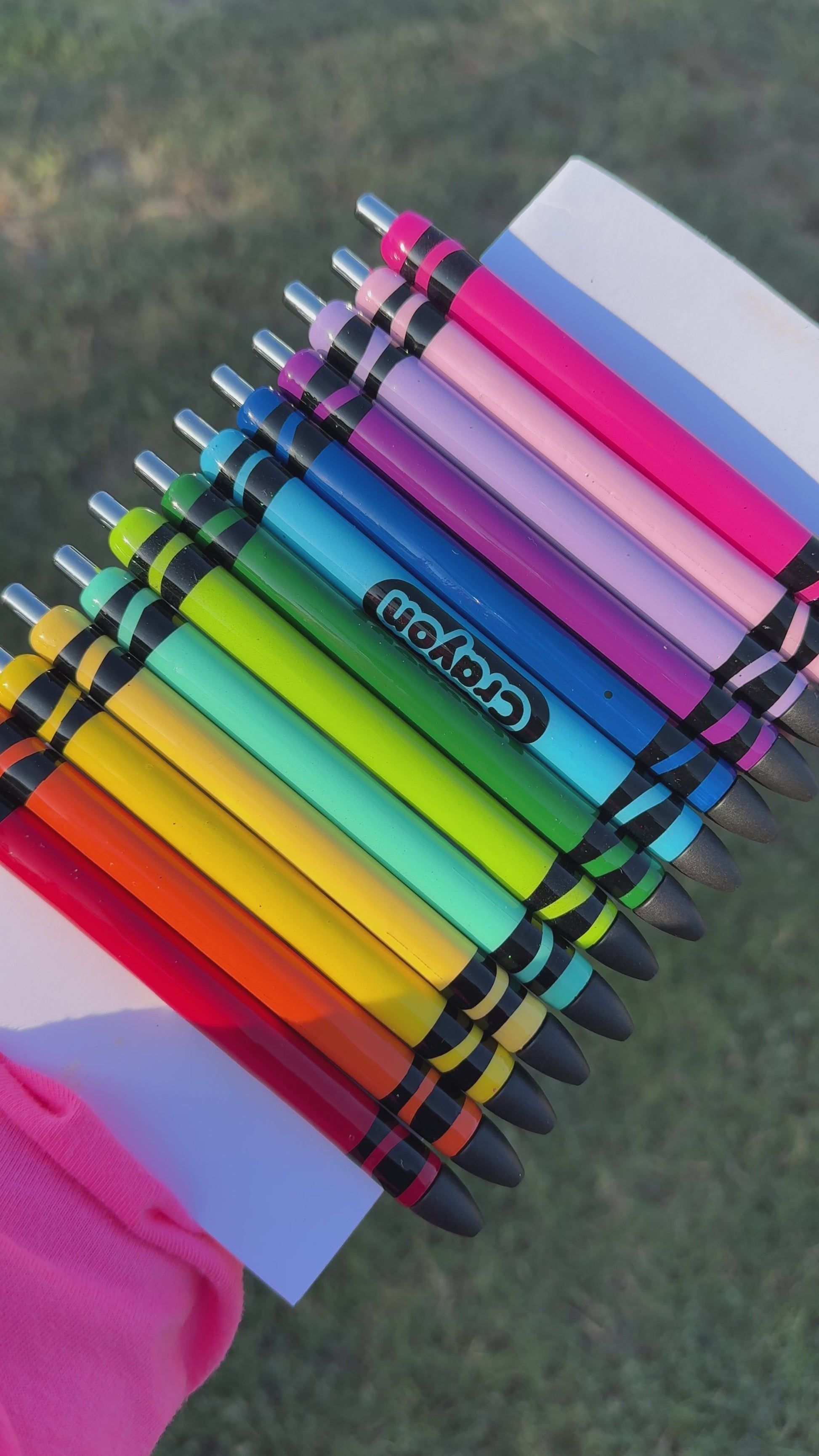 Custom Teacher Crayon Pen